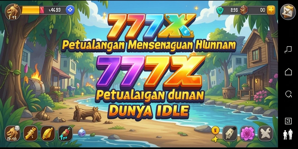 Screenshot menunjukkan gameplay <strong>777ZX</strong> yang menarik dan penuh warna.