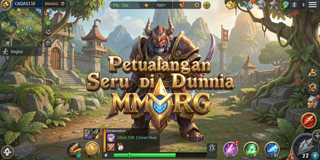 Tampilan gameplay MMORPG yang mengasyikkan di CADAS138.