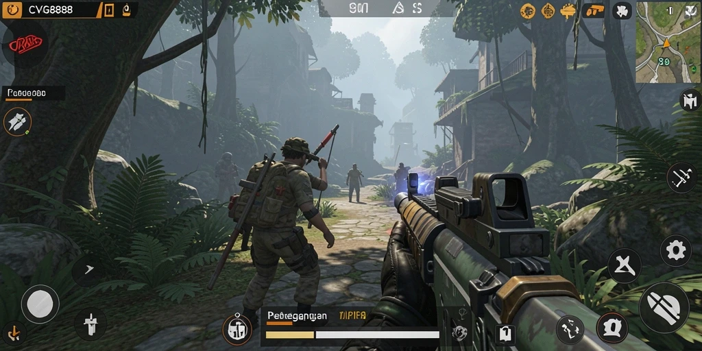 Gameplay seru dan mendebarkan dalam CVG8888 yang harus dicoba.