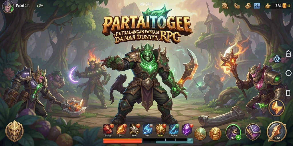 Tampilan menarik dari gameplay seru PARTAITOGEL.