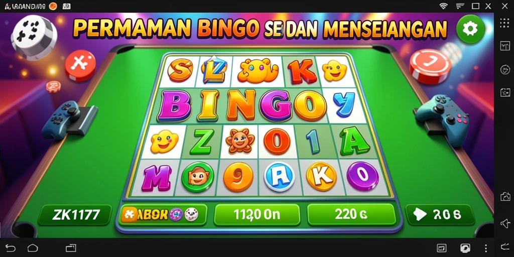 Gameplay seru dengan fitur interaktif di ZK1177 Bingo.